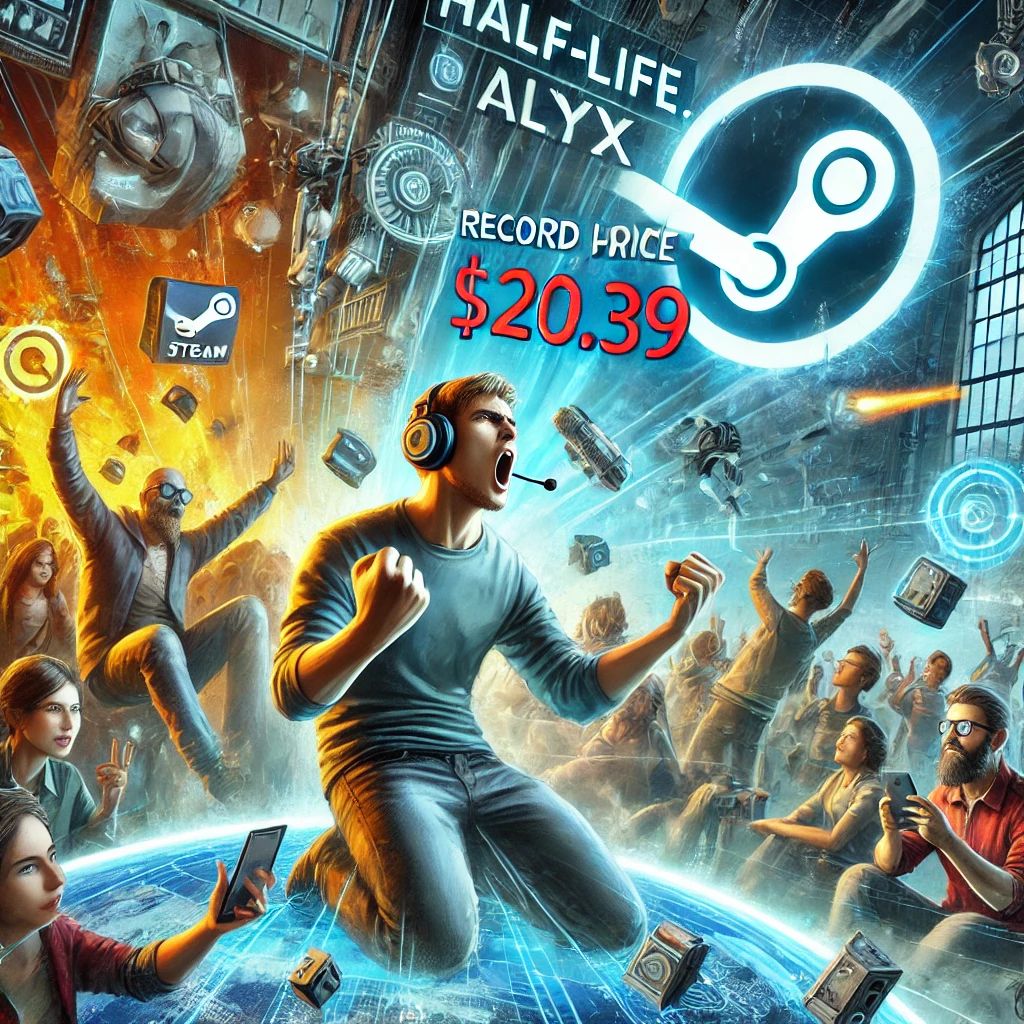Half-Life: Alyx、Steamで史上最低価格20.39ドルに！セールは7月11日まで