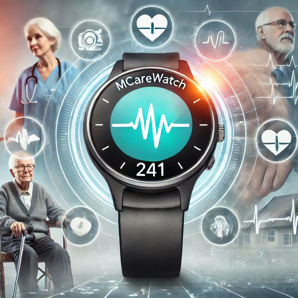 緊急支援必須の高齢者向け、新スマートウォッチ「mCareWatch 241」登場