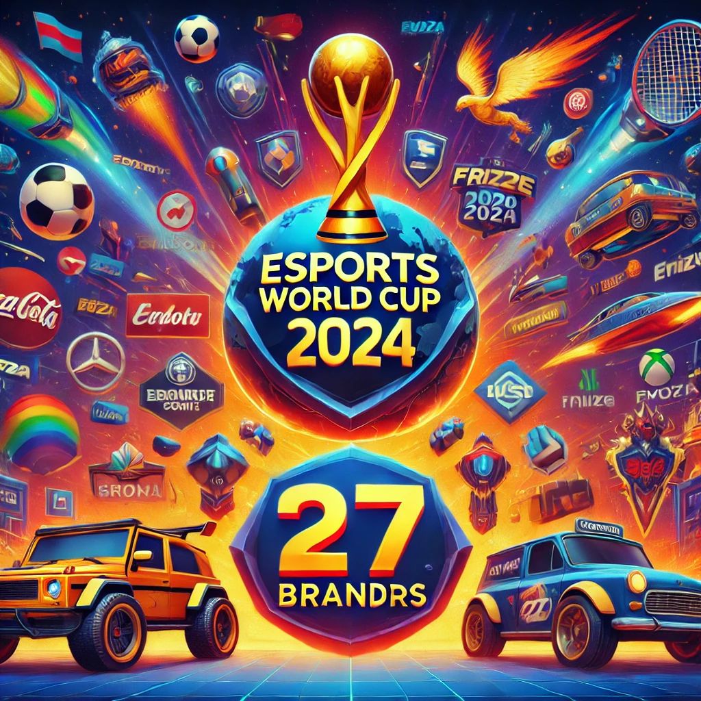 eスポーツワールドカップ2024、27ブランドがスポンサーに名乗り
