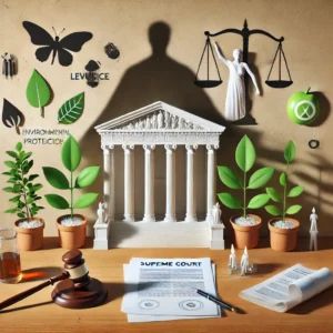 最高裁判所の判決、環境保護政策に暗雲: 科学から裁判所への権力移行