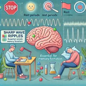 脳の休息期間が記憶形成に不可欠、sharp wave ripplesの役割を解明
