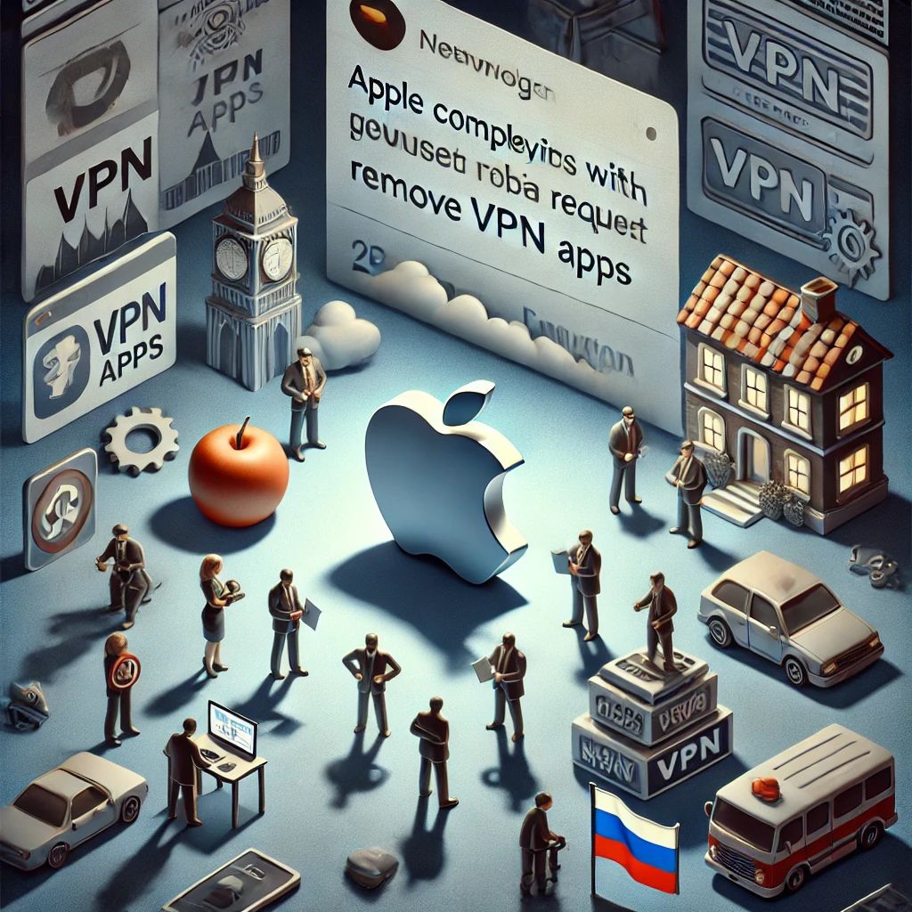 Apple、ロシア政府要請に応じVPNアプリ25種を削除、ネットの自由に暗雲