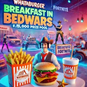 WhataburgerがFortniteで「Breakfast in Bedwars」トーナメント開催、賞金総額25,000ドル!