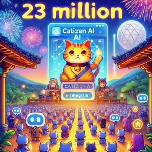 Web3ゲーム「Catizen AI」が23百万プレイヤーを魅了、Telegram上での成功秘話