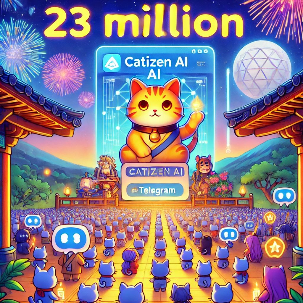 Web3ゲーム「Catizen AI」が23百万プレイヤーを魅了、Telegram上での成功秘話