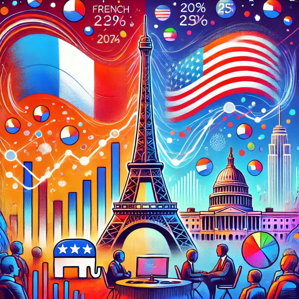 フランス選挙と米大統領選の予測市場、誤算の連鎖