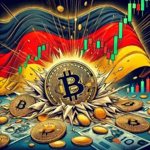 ドイツ政府の5億ドルBTC売却で価格が55,000ドルへ急落