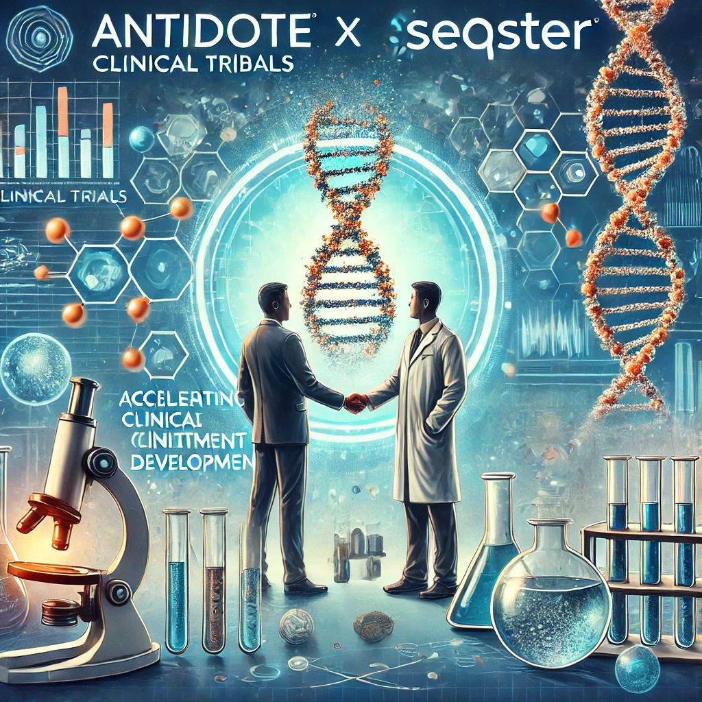臨床試験革新へ！AntidoteとSEQSTERが提携、患者募集と治療法開発を加速