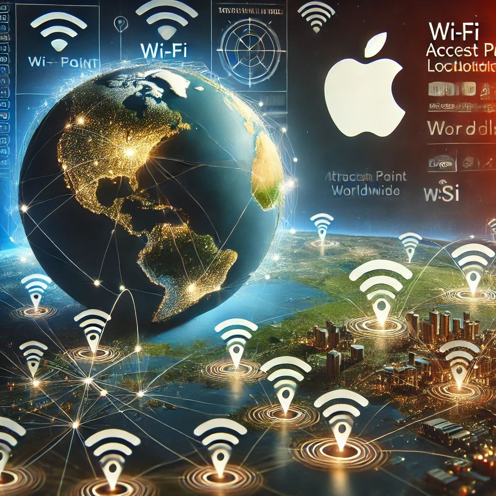 AppleのWi-Fi追跡技術、世界中のAP位置情報をマッピング