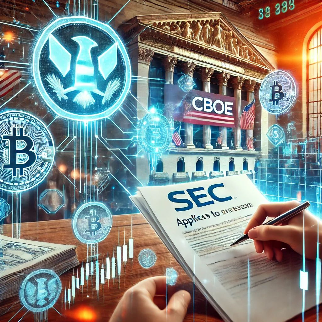 Cboeがソラナ基盤ETFの市場導入をSECに申請、暗号通貨市場に新風