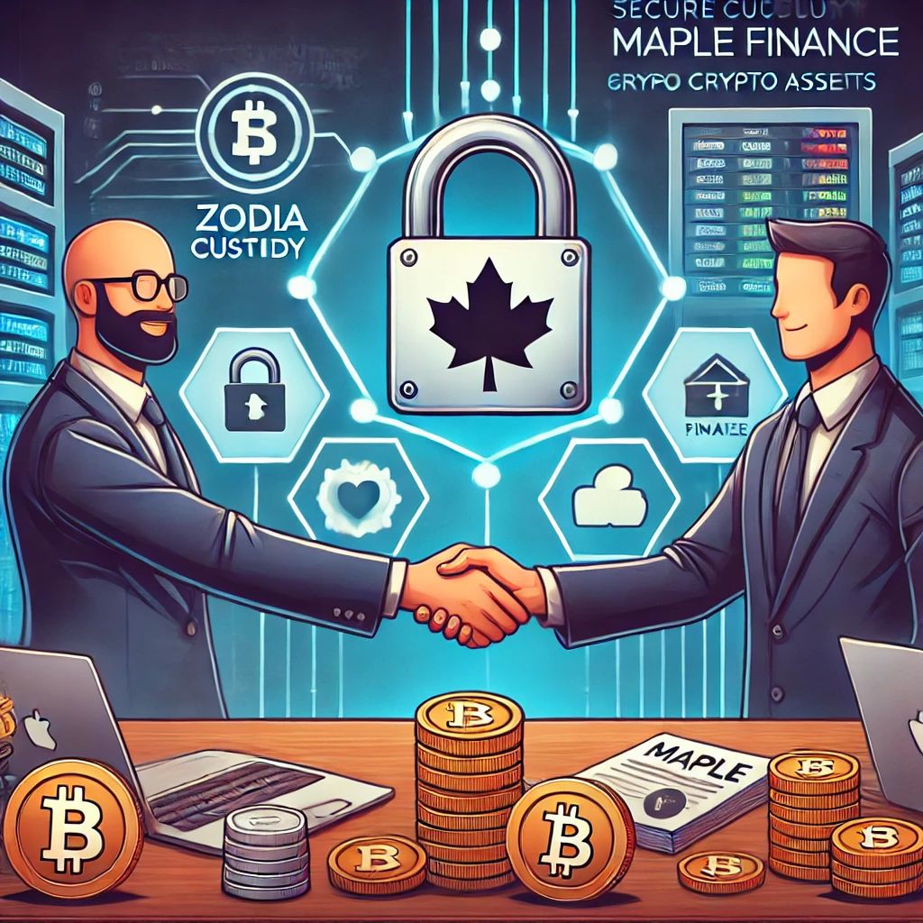 Zodia CustodyとMaple Financeが提携、暗号資産の安全な保管と活用を実現