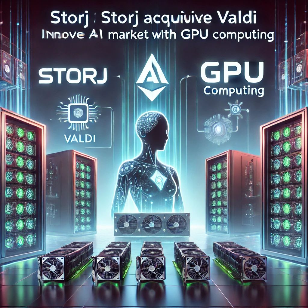 StorjがValdi買収、GPUコンピューティングでAI市場に革新