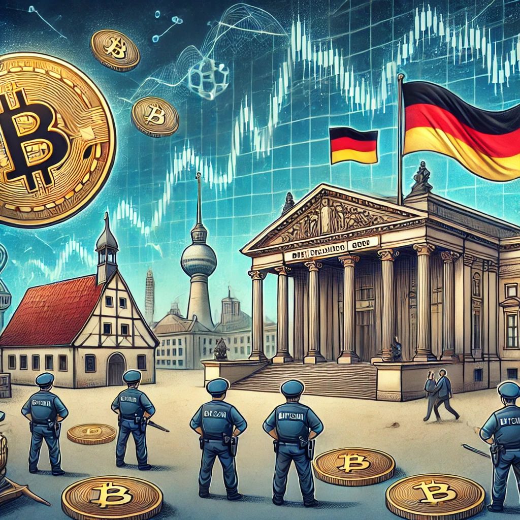 ドイツ政府機関のビットコイン移動、市場に波紋を投じる