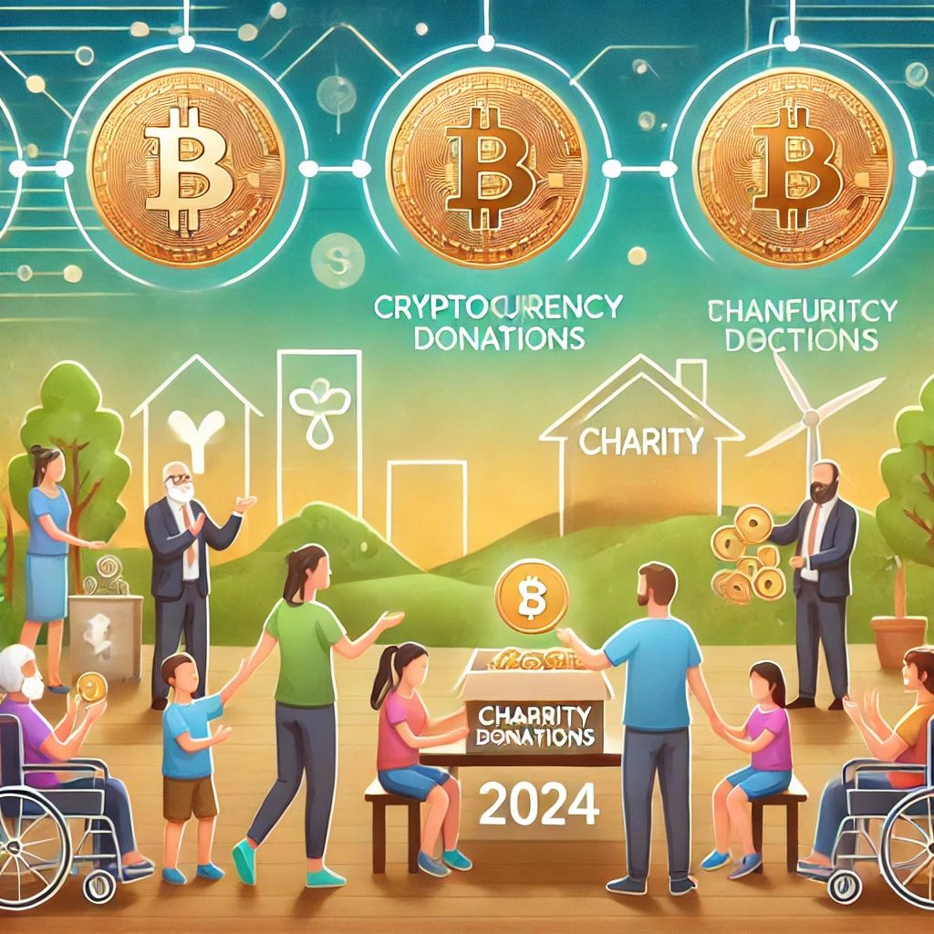 暗号通貨寄付の急増、2024年に慈善界を変革