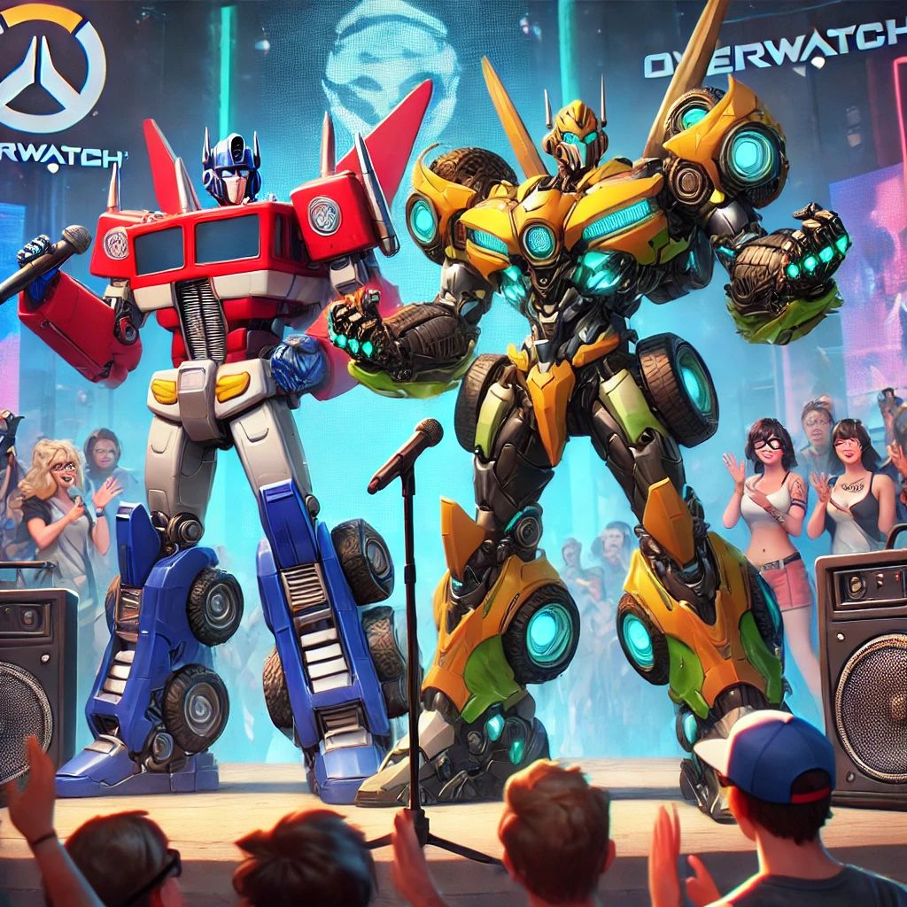トランスフォーマーがOverwatch 2に変形！新スキンライン発表でファン歓喜