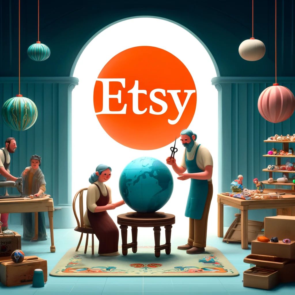 Etsy、職人のルーツ回帰で電子商取引の巨人に挑む：新ポリシー導入で差別化を図る