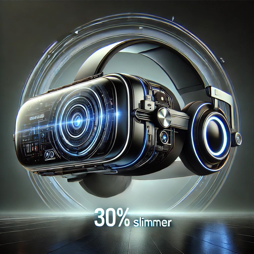次世代PC VRヘッドセット「Crystal Super」、30%スリム化を実現