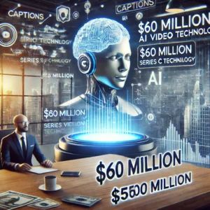 AIビデオ革新の先駆者、CaptionsがシリーズCで6000万ドル調達、企業価値5億ドルに達成