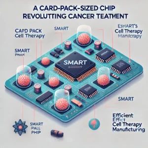 カードパックサイズのチップでがん治療革新、SMARTが細胞療法製造を効率化