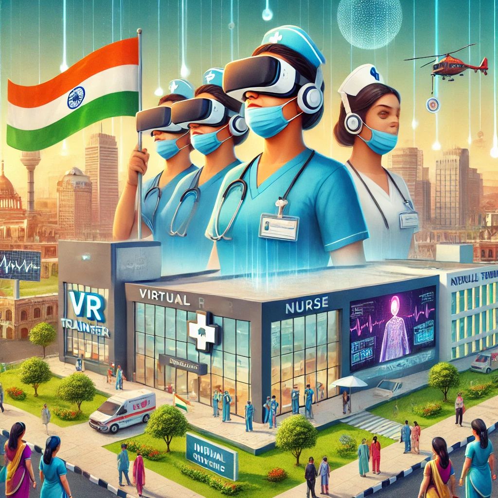 インド初のVR看護師訓練施設、アーメダバードに開設！