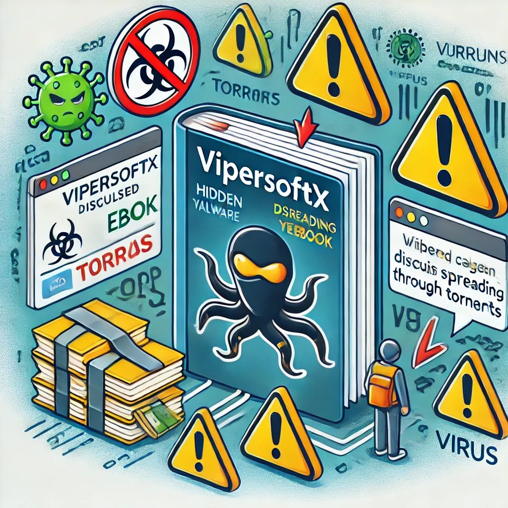 電子書籍に偽装したマルウェア「ViperSoftX」がトレント経由で拡散中