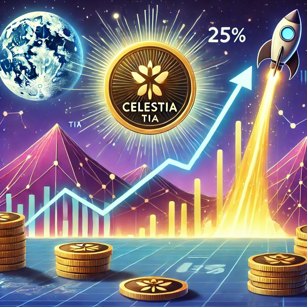 CelestiaのTIAトークン、市場で注目の25%急騰！