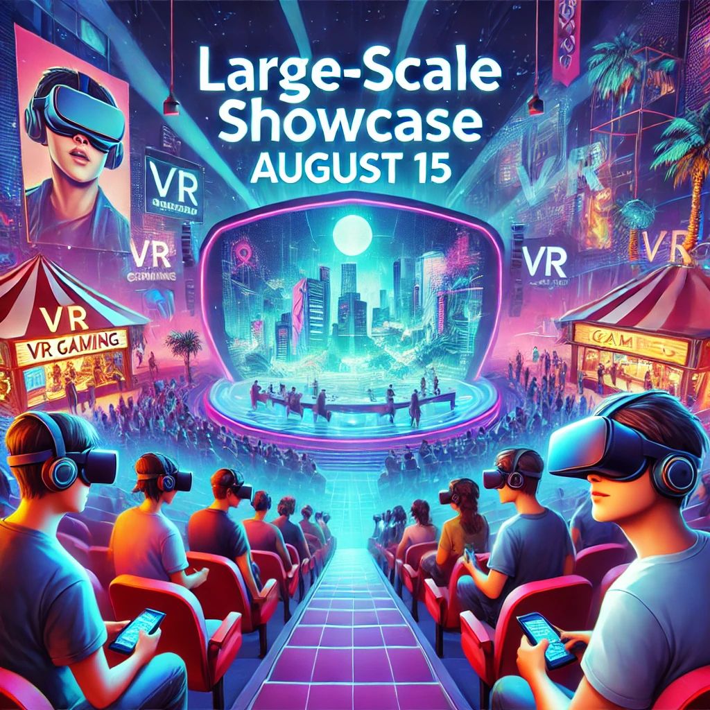 VRゲームの未来を切り開く！初の大規模ショーケースが8月15日開催