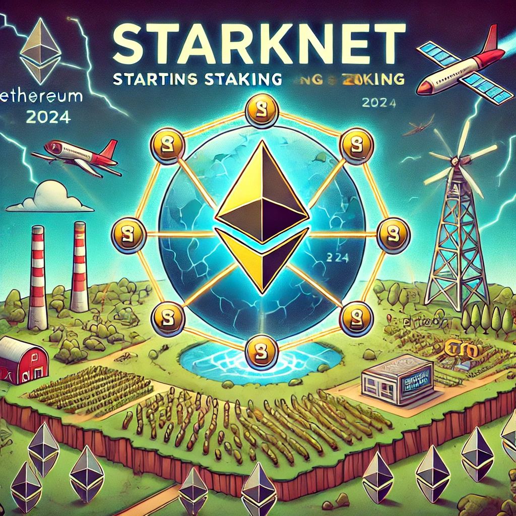 Starknetが2024年末にステーキング開始、Ethereumエコシステム強化へ