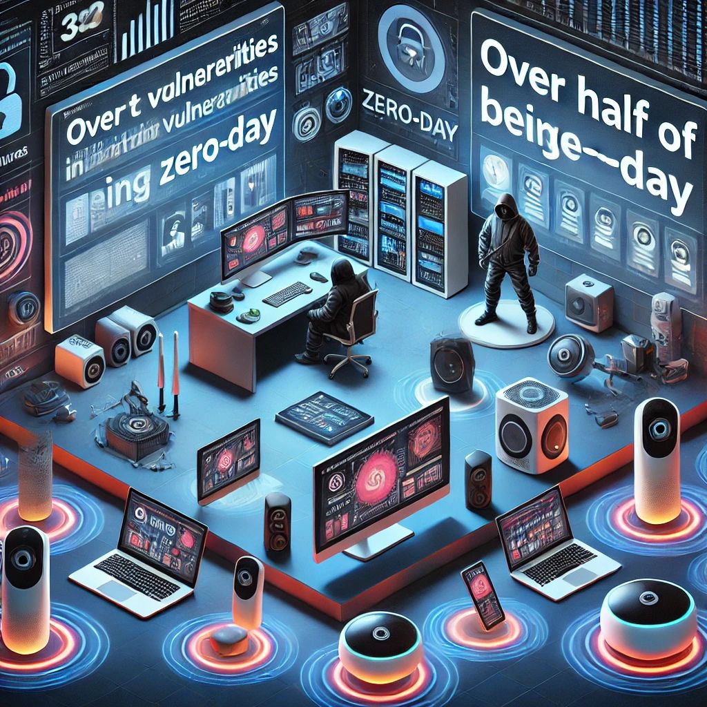 ゼロデイ脆弱性が半数超え、IoTデバイスのセキュリティ危機に警鐘