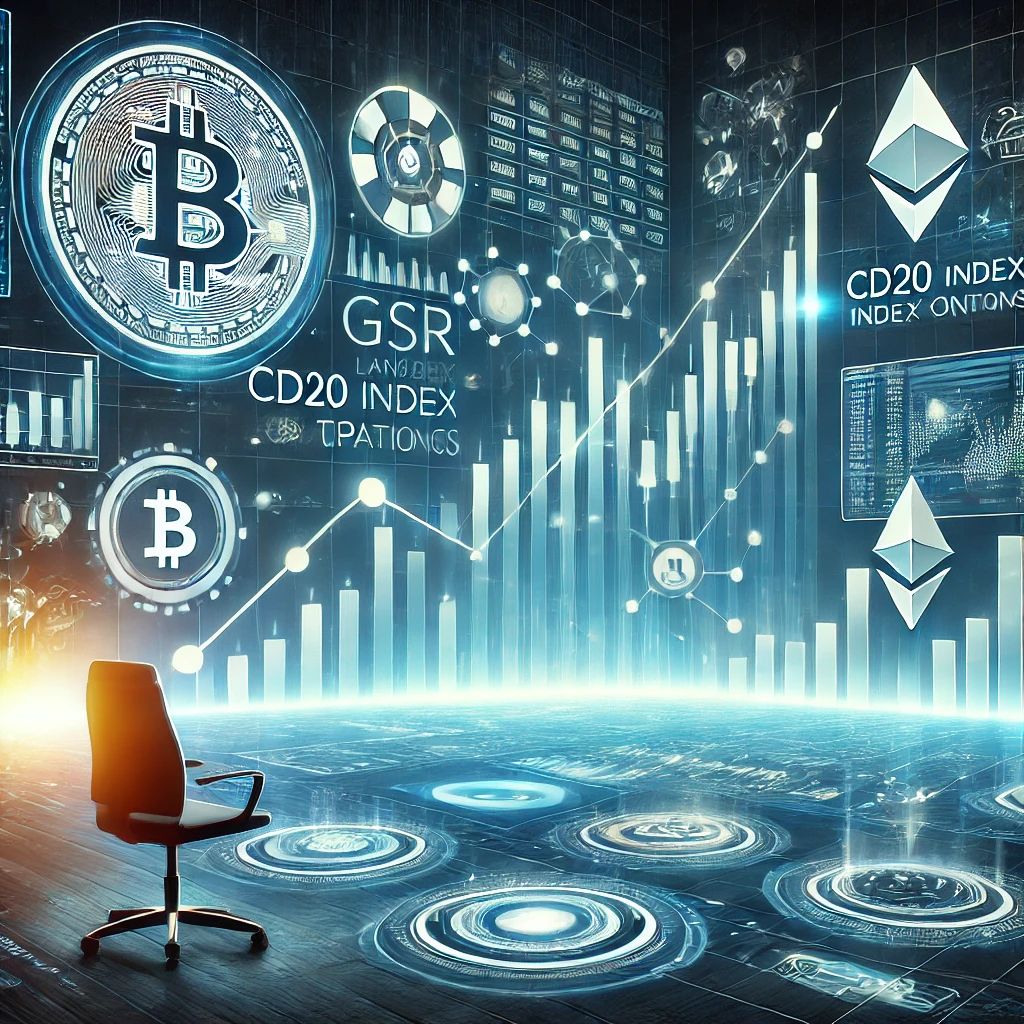 暗号通貨市場の新時代: GSRとSt. GotthardがCD20指数オプション取引を実施