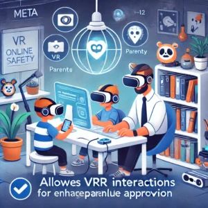 Meta、10-12歳の子供たちへのVR交流を親承認で解禁、オンライン安全対策強化の一環
