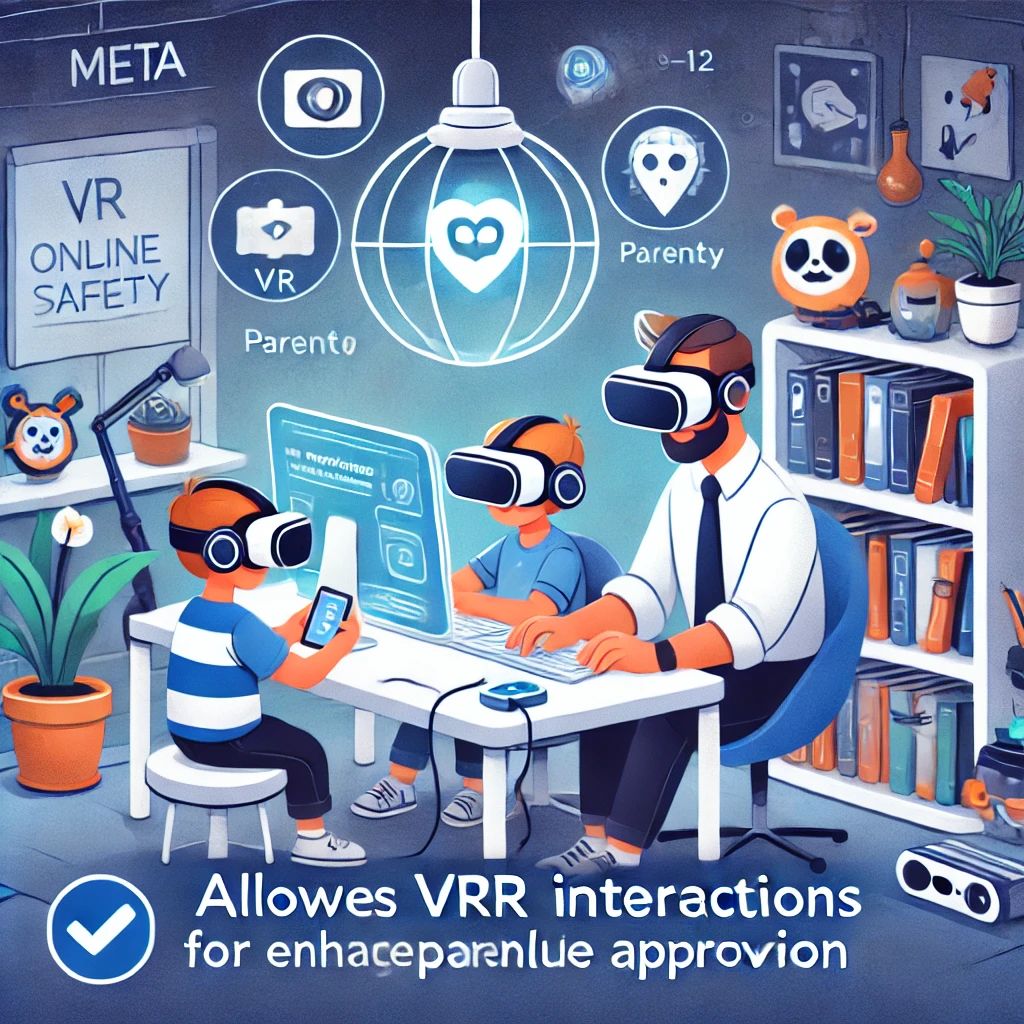 Meta、10-12歳の子供たちへのVR交流を親承認で解禁、オンライン安全対策強化の一環
