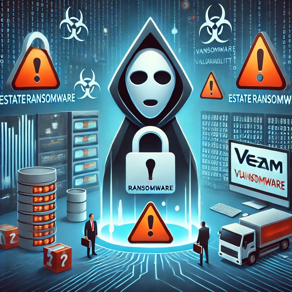 新ランサムウェア「EstateRansomware」がVeeam脆弱性を悪用、セキュリティ警鐘