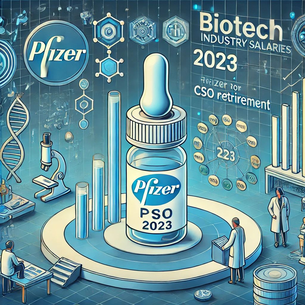 2023年バイオテク企業の給与分析と業界動向、PfizerのCSO退職も話題に
