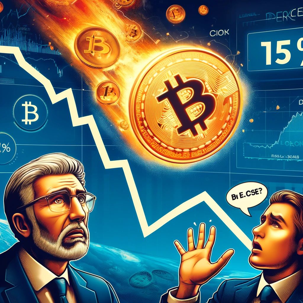 ビットコイン15%下落、売却圧力の真相に専門家が疑問提起
