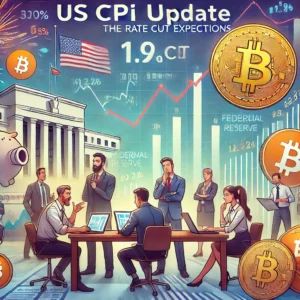 米国CPI更新が示す、Fedの利下げ期待とビットコイン市場への影響