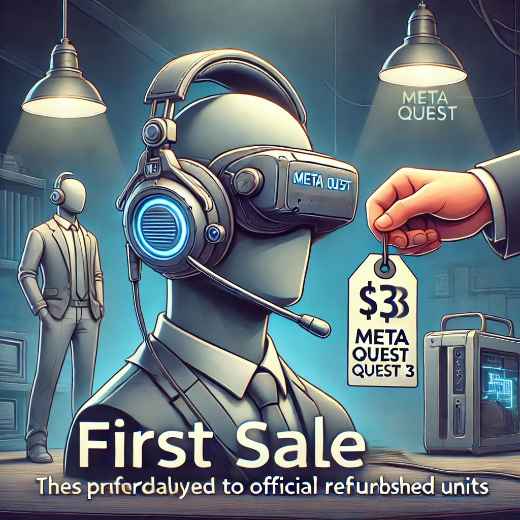 初セール実施！Meta Quest 3が公式再生品より安価に