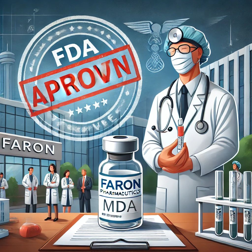 Faron Pharmaceuticals、MDS治療薬でFDA承認獲得 – 医薬業界に新たな希望