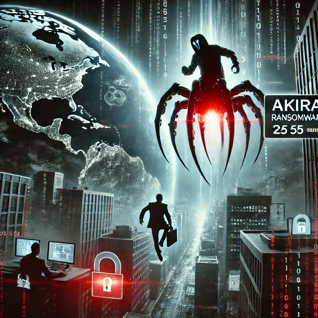速攻！Akira Ransomwareが2時間でデータ抽出、世界250組織超を攻撃
