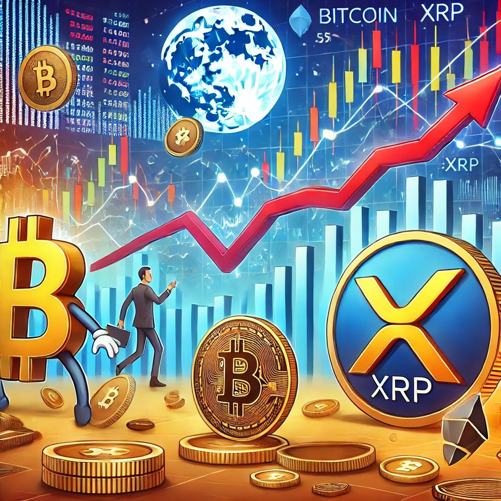 ビットコイン急落、XRPは逆風の中で躍進 – 暗号市場の最新動向