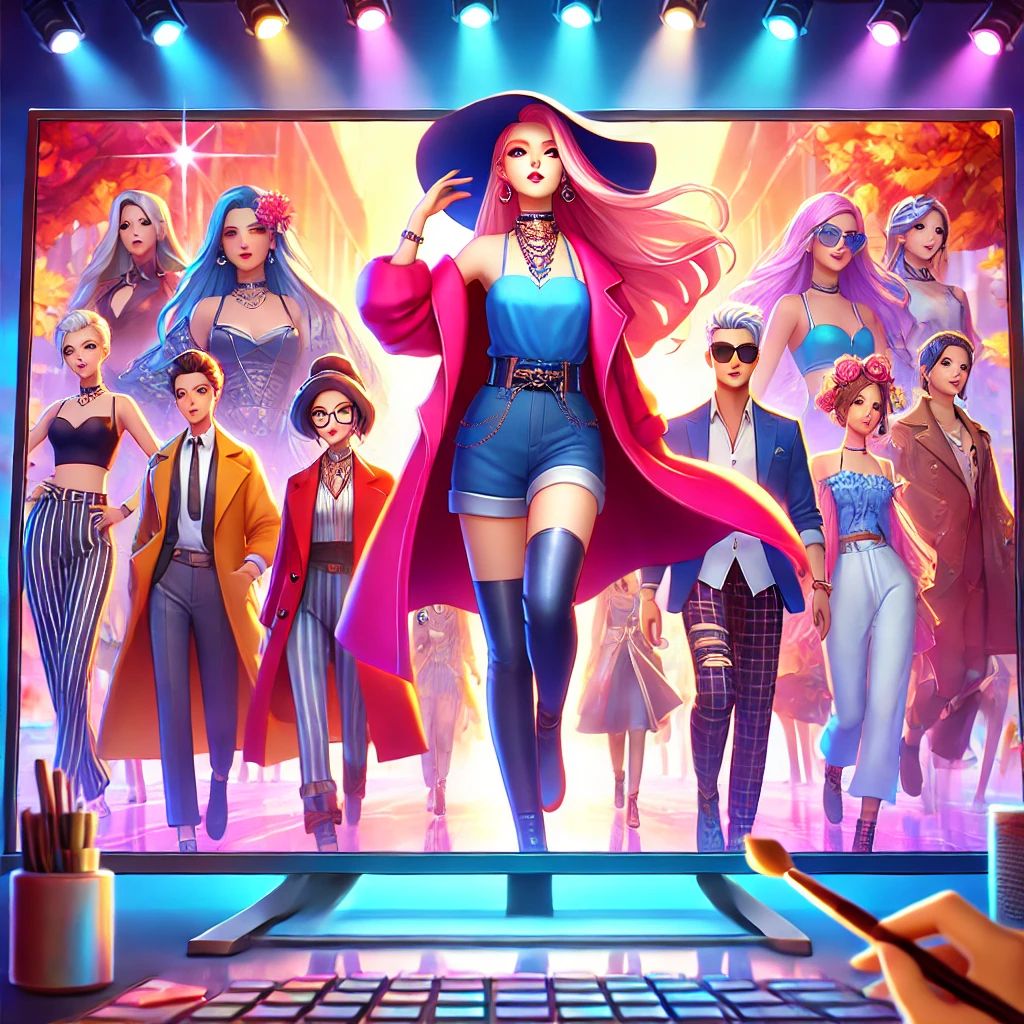 秋発売予定「Fashion League」、ゲームでファッション界に新風