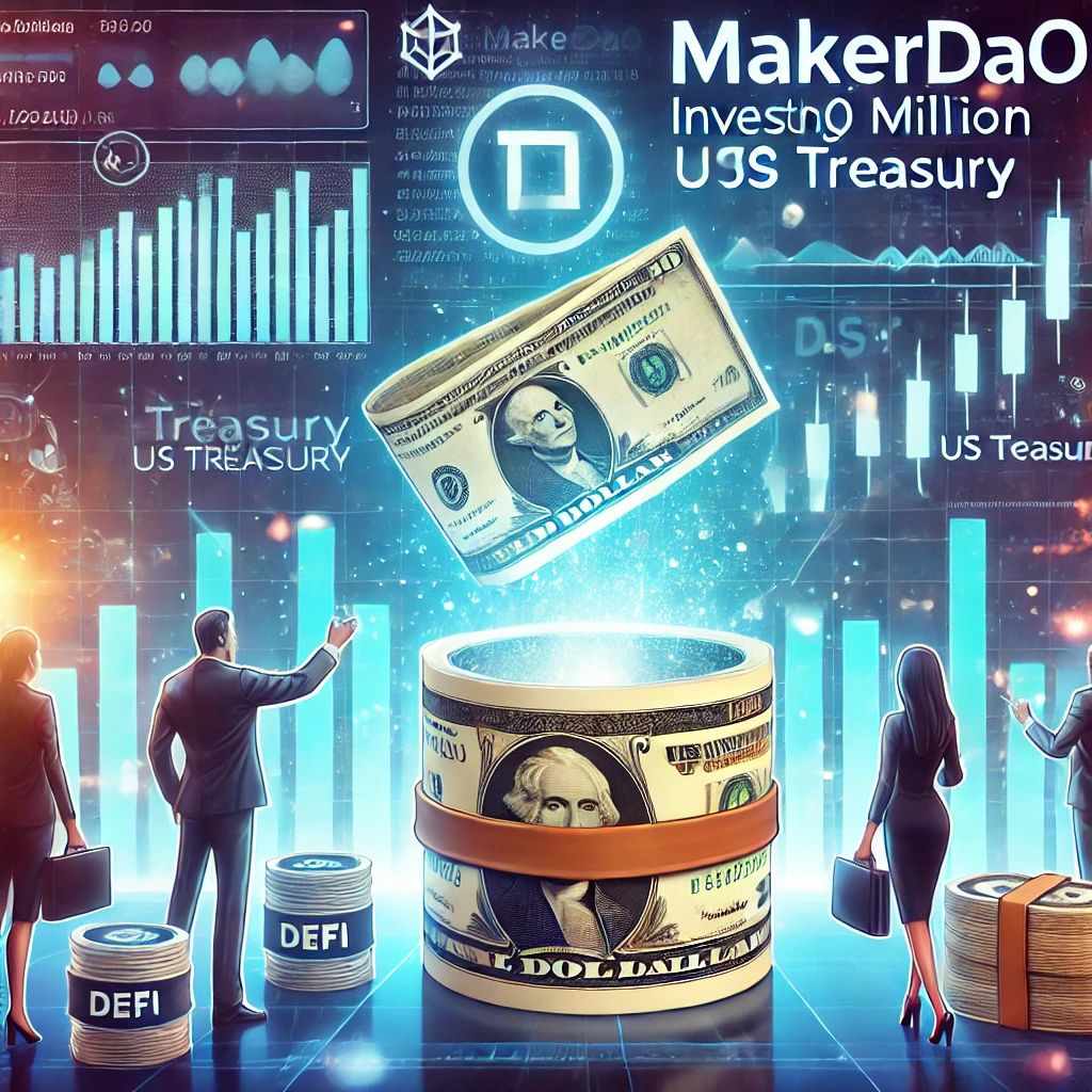 MakerDAO、1億ドルを米国財務省製品に投資へ：DeFiの新時代へ