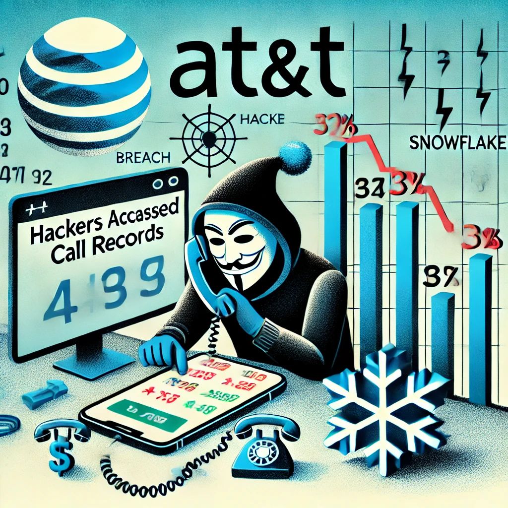 AT&T顧客データ侵害：ハッカーが通話記録にアクセス、Snowflake株価下落