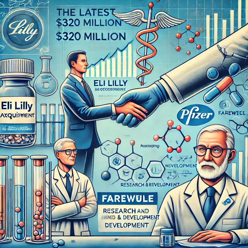 Eli Lillyの3.2億ドル買収からPfizer研究開発責任者退職まで: バイオファーマ業界の最新動向と挑戦