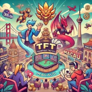 DALLE 2024-07-15 040709 - Illustration of a TFT Teamfight Tactics tournament set in Macau with a prize of 0000 The image features iconic Macau landmarks enthusiastic ga - innovaTopia