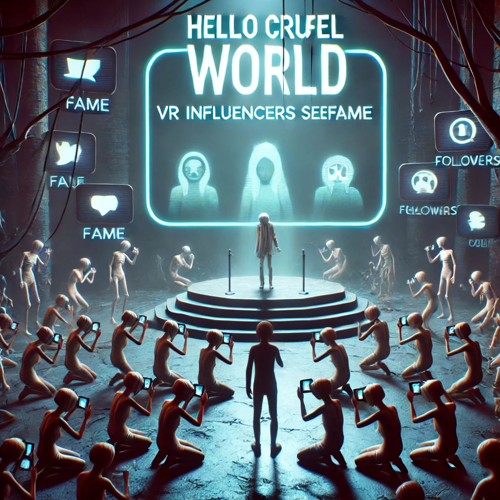 インフルエンサーの名声追求がテーマのVRホラーゲーム「Hello Cruel World」、間もなく登場