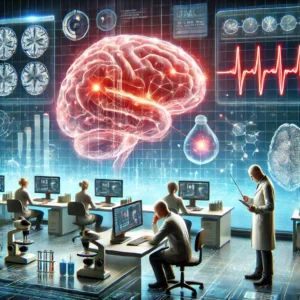 DALLE 2024-07-16 041443 - A digital illustration of MIT researchers discovering the cause of unconsciousness induced by Propofol The scene shows a laboratory with scientists e - innovaTopia