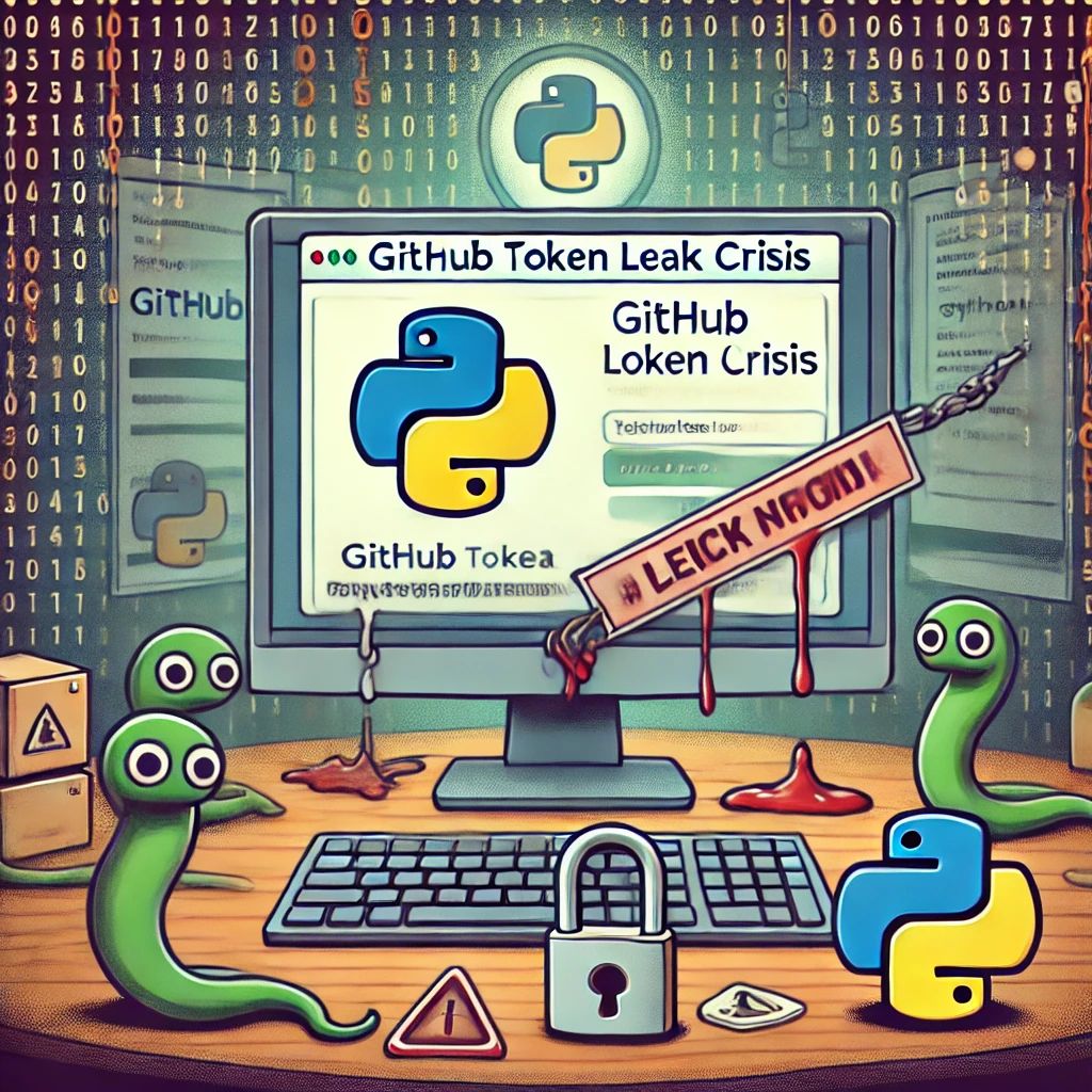 GitHubトークン漏洩でPythonエコシステムに危機、悪意あるパッケージも発見