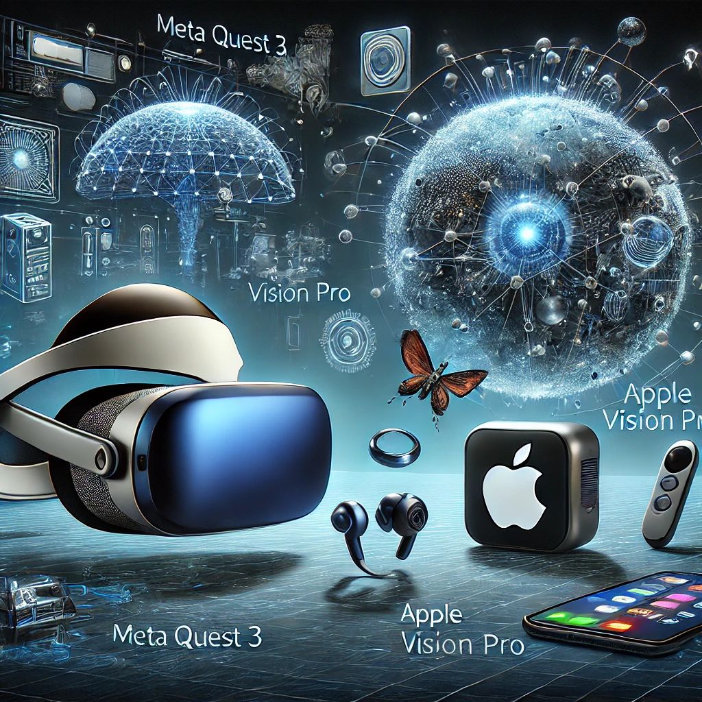 VR/ARの未来を塗り替えるMeta Quest 3とApple Vision Pro、マルチタスク性能が革新的に進化
