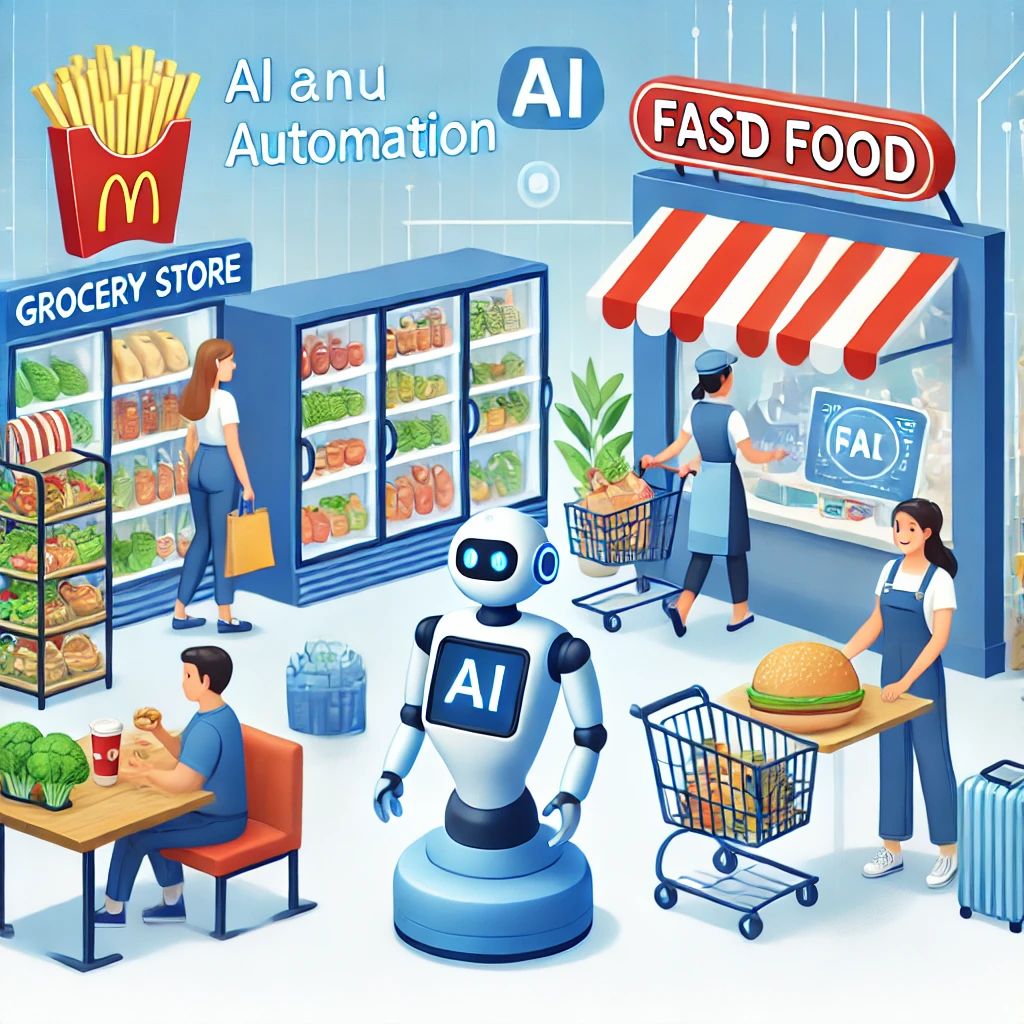 AIと自動化が食料品店とファーストフードを変革、顧客体験向上へ
